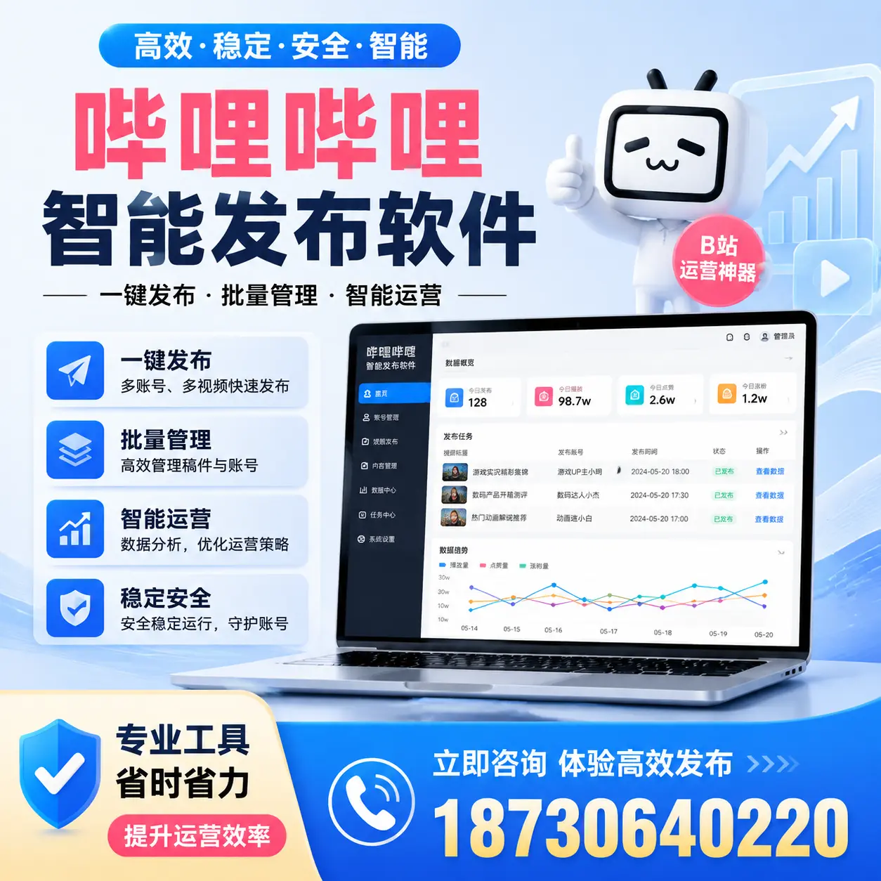 解密哔哩哔哩智能发布软件：功能与优势分析在长沙